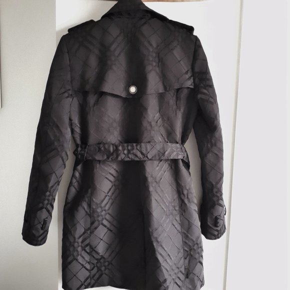 Calvin Klein Black Double Breasted Coat - Picture 2 of 9